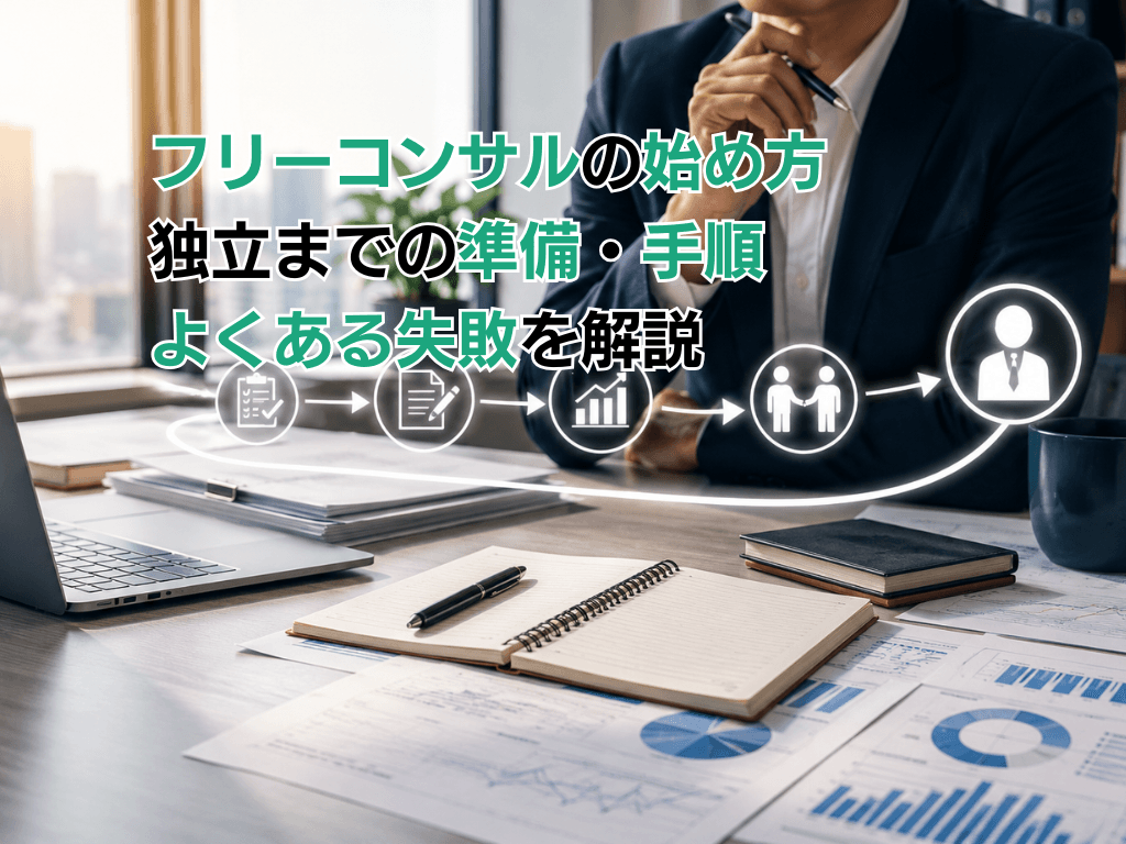 フリーコンサルの始め方 独立までの準備・手順・よくある失敗を解説